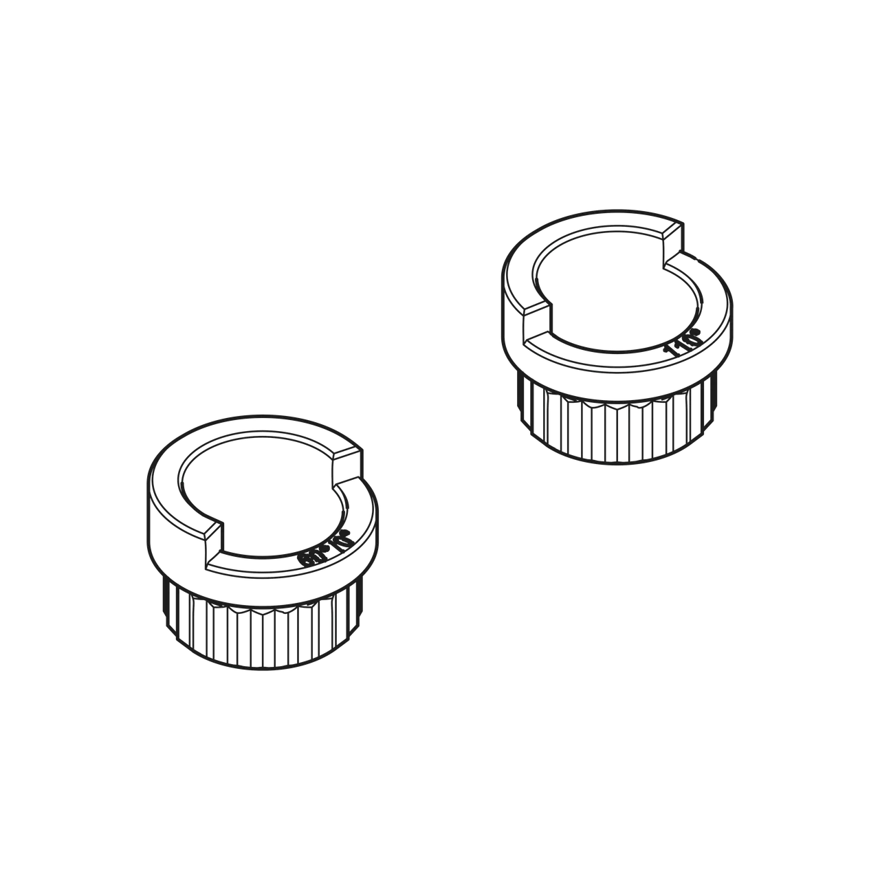 Dornbracht Swivel limitation set -