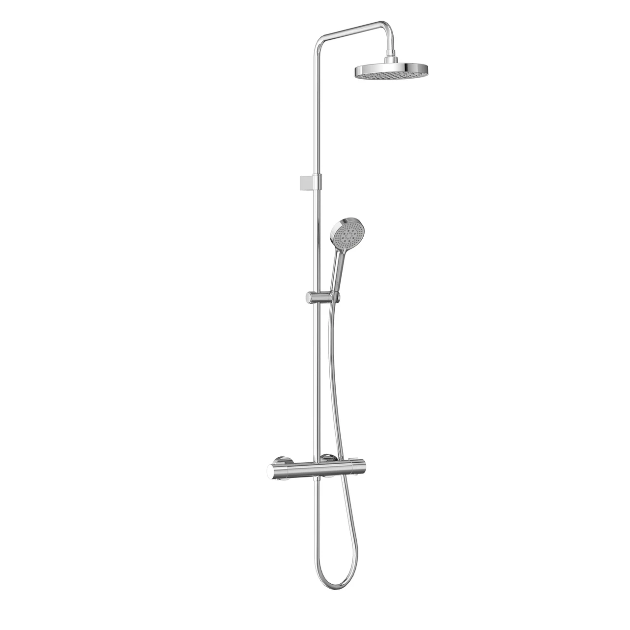 VitrA Aqua Base Round Thermostatic Shower Column A47305EXP
