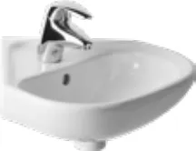 LAUFEN Corner small washbasin 45 × 46 cm