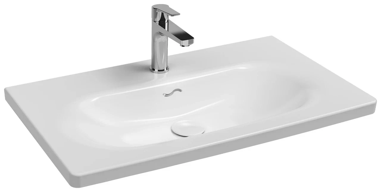 Isvea Sistema S Flat Washbasin 81 cm 10SS50081