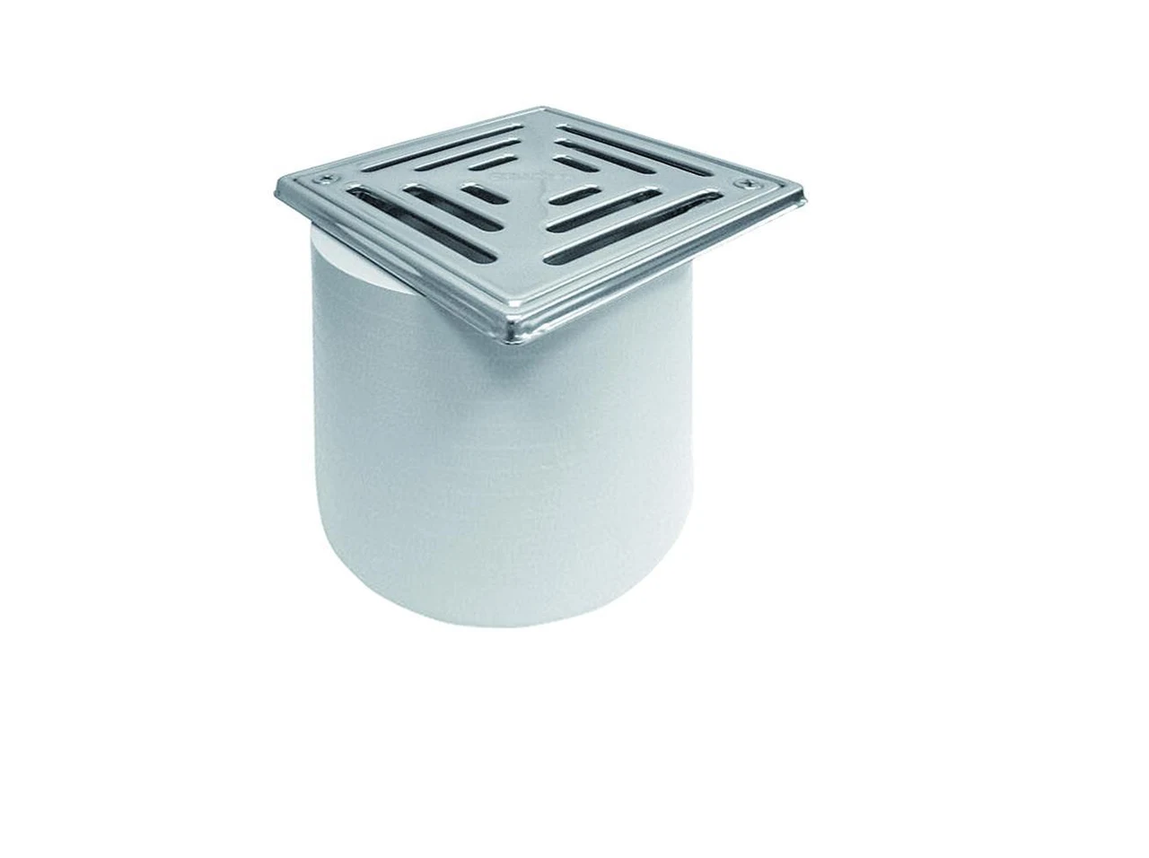 Dallmer Grating VEN 15, laterally adjustable, secured, 150 x 150 mm 500243