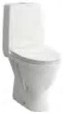 LAUFEN Floorstanding WC combination with cistern, comfort, close-coupled, rimless