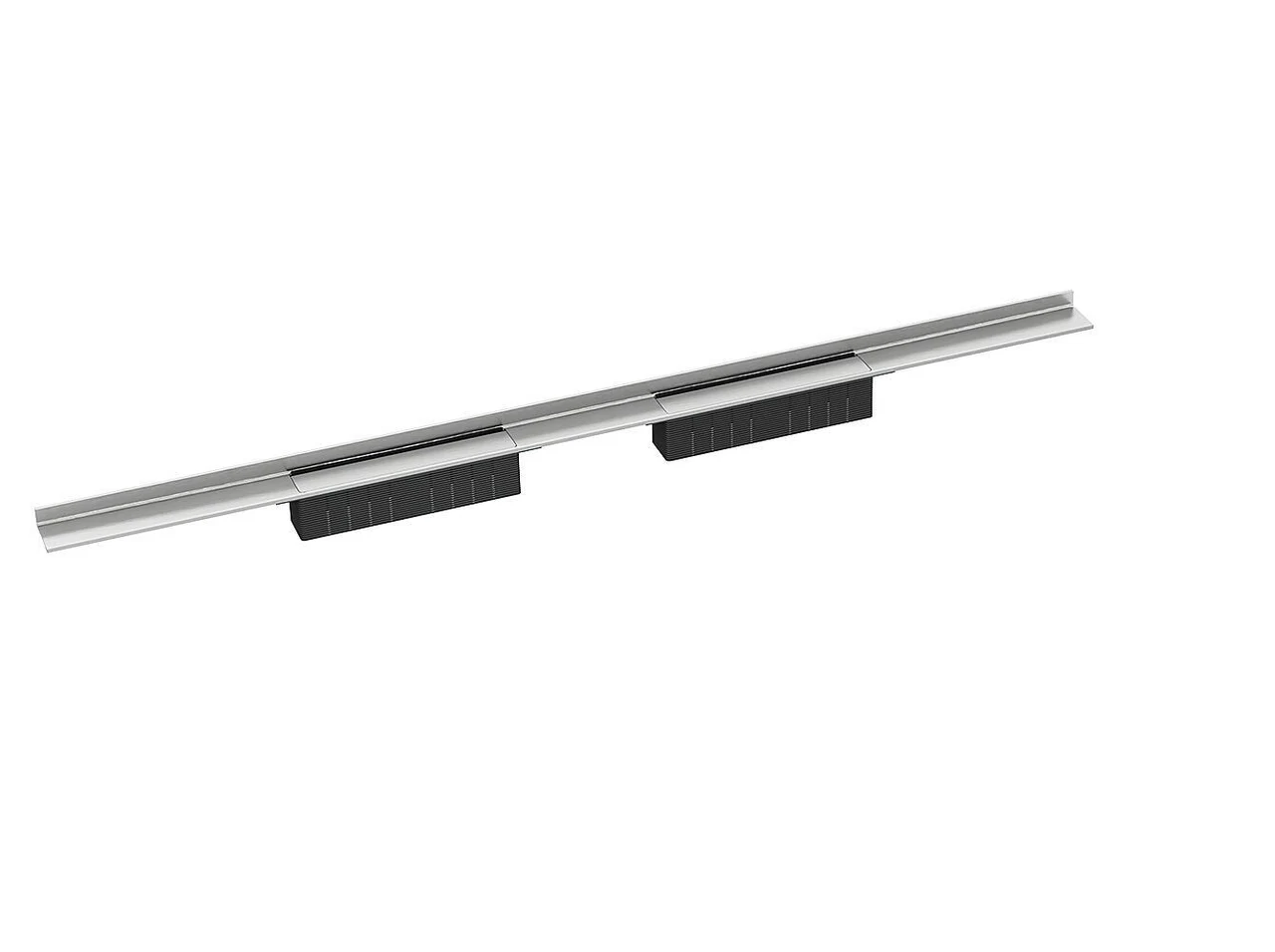 Dallmer Shower channel CeraWall Select Duo satin stainless steel, 1300 mm