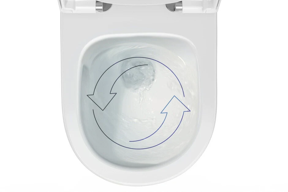 TECE TECEloft wall-hung toilet set with cyclon flush 9700224