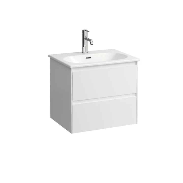 LAUFEN Combipack 600, washbasin 'slim' with vanity unit H860083