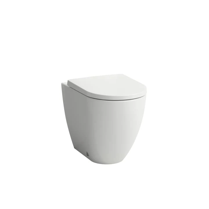 LAUFEN Floorstanding WC 54 × 36 × 43 cm, Silent Flush, rimless