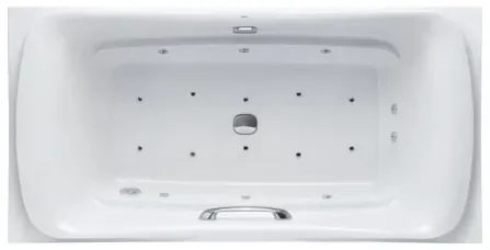 TOTO "Pearl" Acrylic Whirlpool Bathtub ( PPYD1930ZLPWE ) PPYD1930ZLPWNE#P