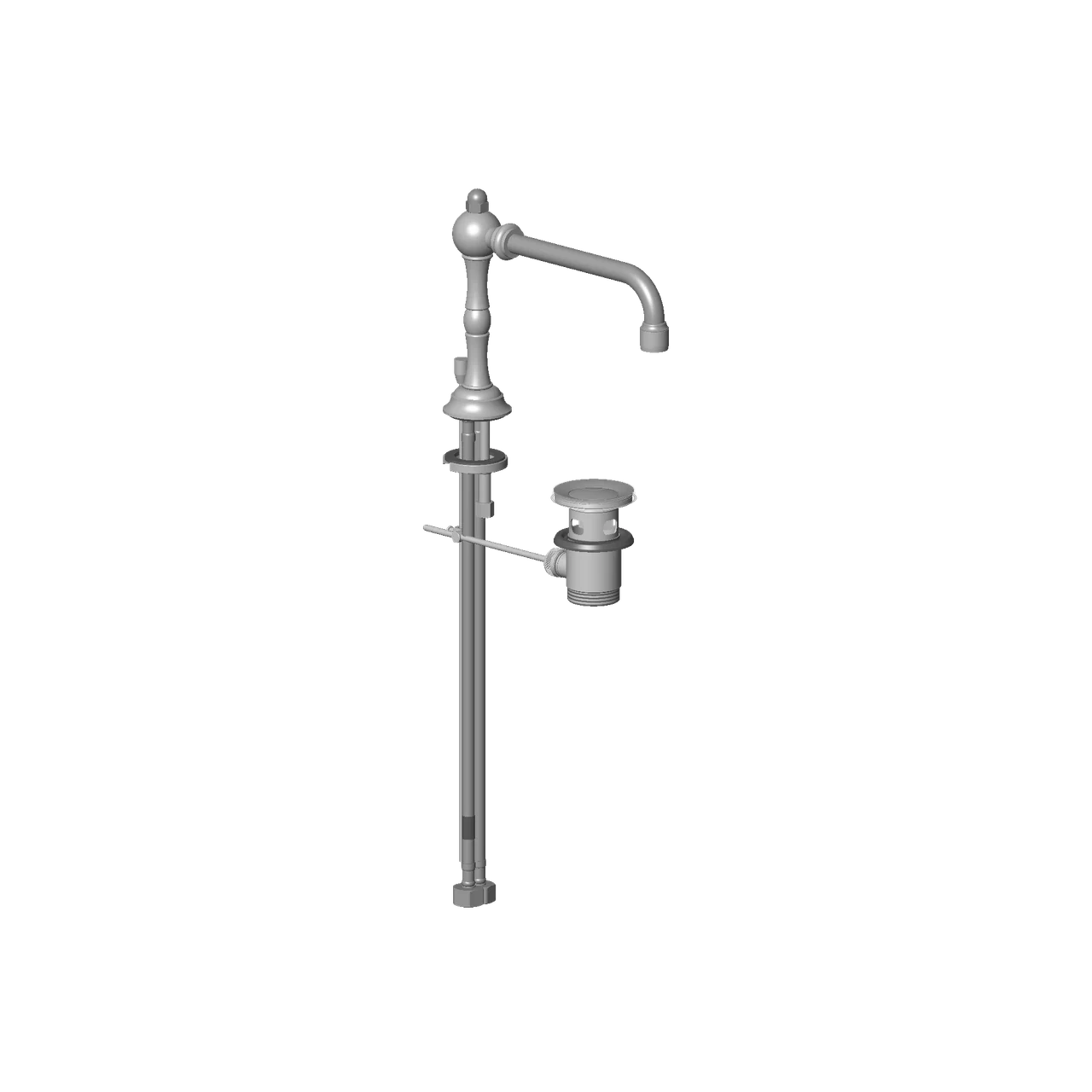 Dornbracht MADISON Spout with pop-up waste Madison 200 mm 13715380