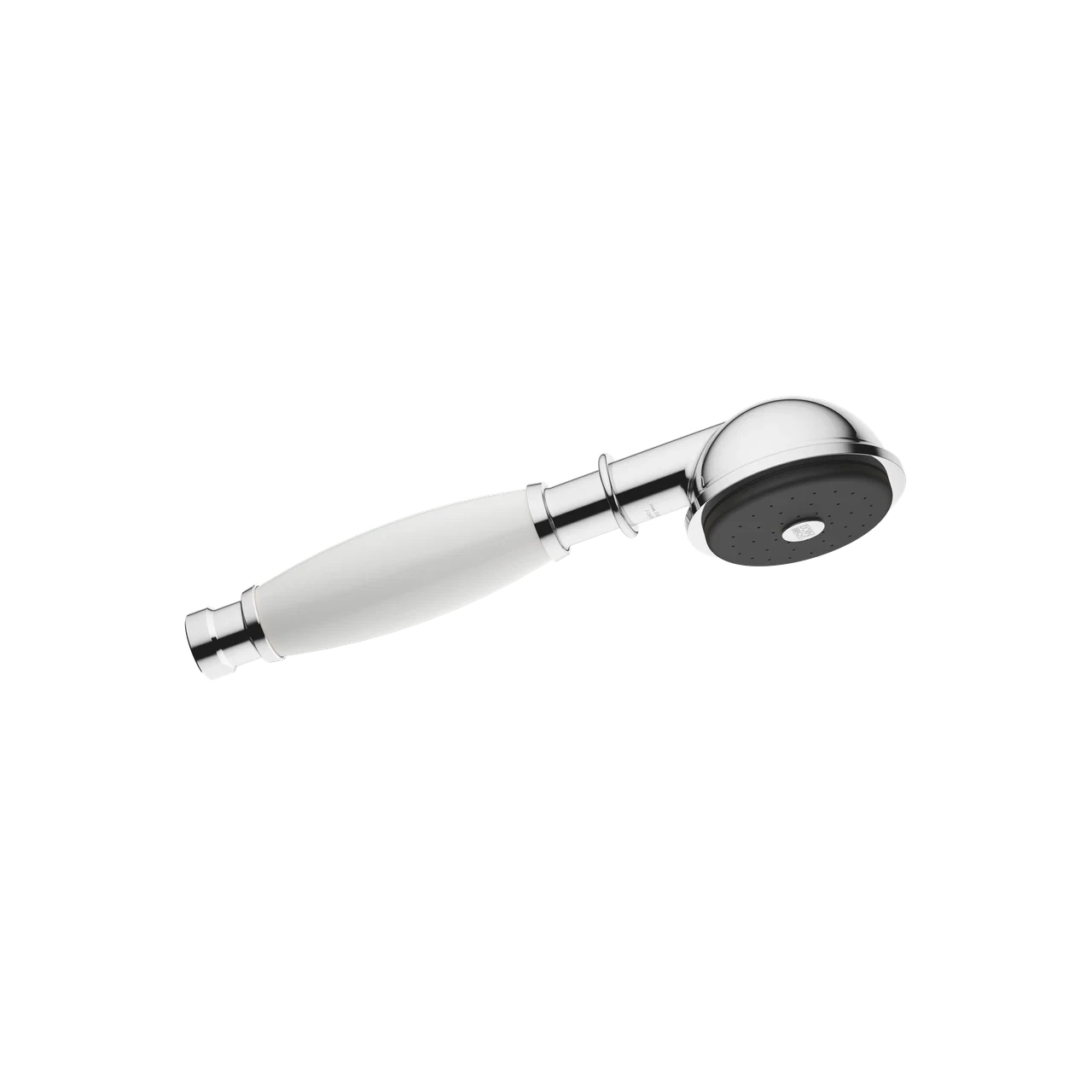 Dornbracht MADISON Metal hand shower with porcelain insert (white) FlowReduce
