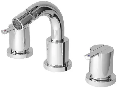 TOTO "Ego" 3 Holes Bidet Faucet W/ 1 1/4" Pop-Up Waste TX304BEBR
