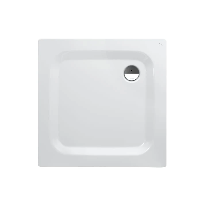 LAUFEN Steel shower tray 100 × 100 × 2,5 cm