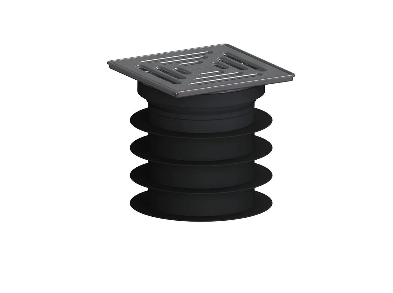 Dallmer Floor drain PRONTO, DN 125, 120 x 120 mm 700087