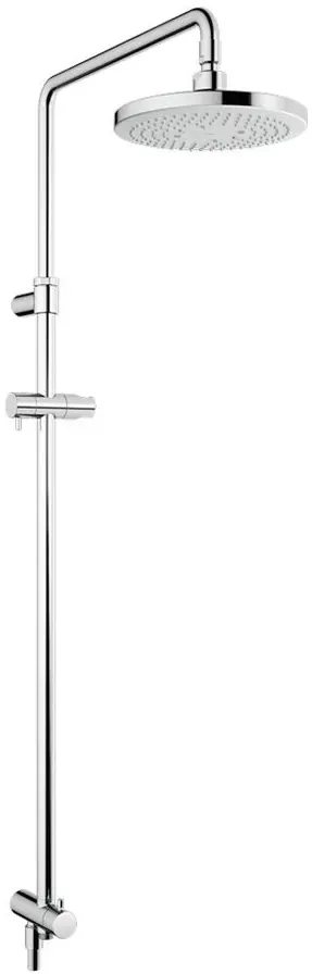 TOTO TOTO "G Shower" Shower Column w/ 1-Mode (Round) Fixed Shower Head w/o Hand Shower & Mixer TBW01001BA