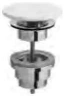 LAUFEN (for SaphirKeramik washbasins without overflow, with standard outlet) H898188