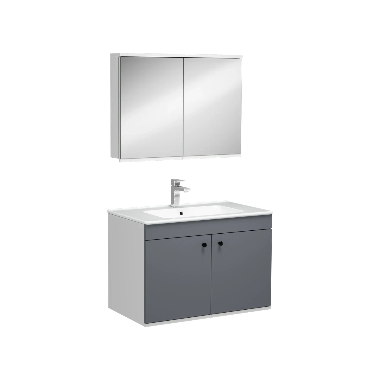 Isvea Bari Washbasin Cabinet 80 cm 24BRS011080I