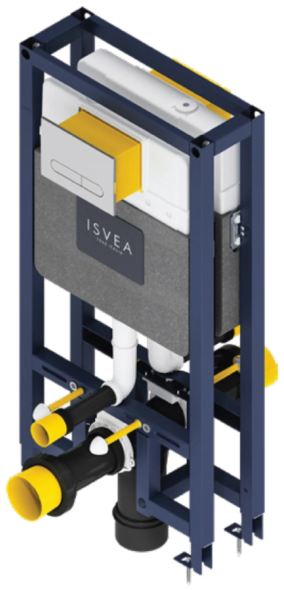 Isvea Durezza Drywall Type Back-to-Back Concealed Cistern 52DR0203I