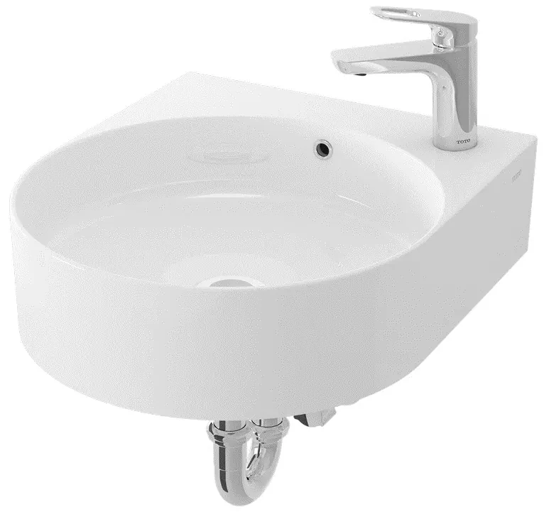 TOTO Lavatory 1 Tap Hole (Right) w/bracket (405 x 470 mm)