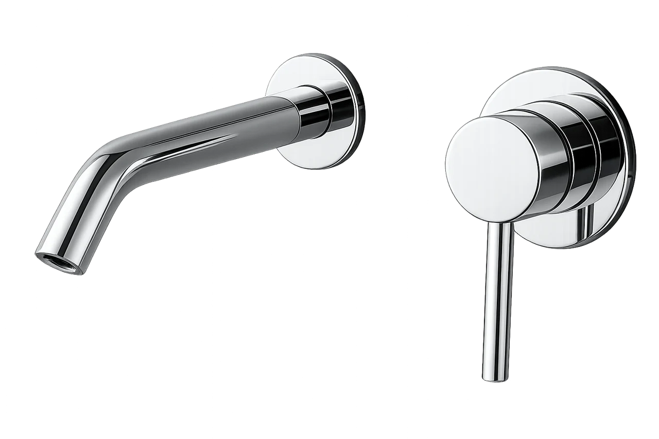Oceandell Wall-Mounted Basin Mixer MWA-0104