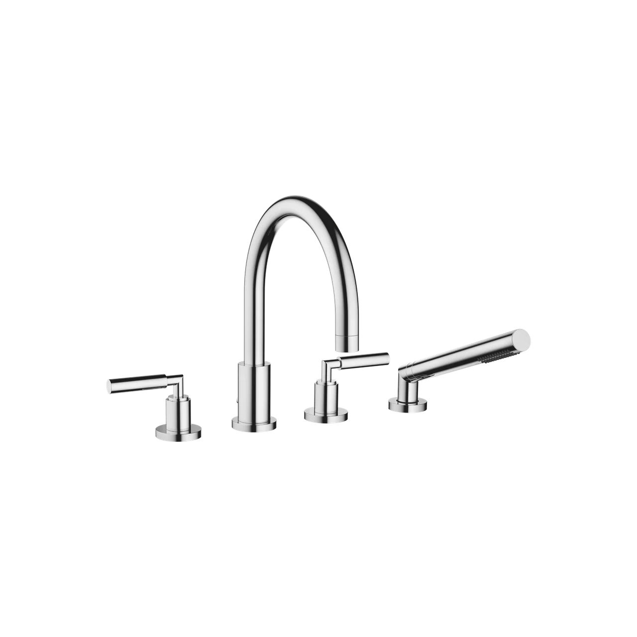Dornbracht TARA Bath shower set for bath rim or tile edge installation 27512882
