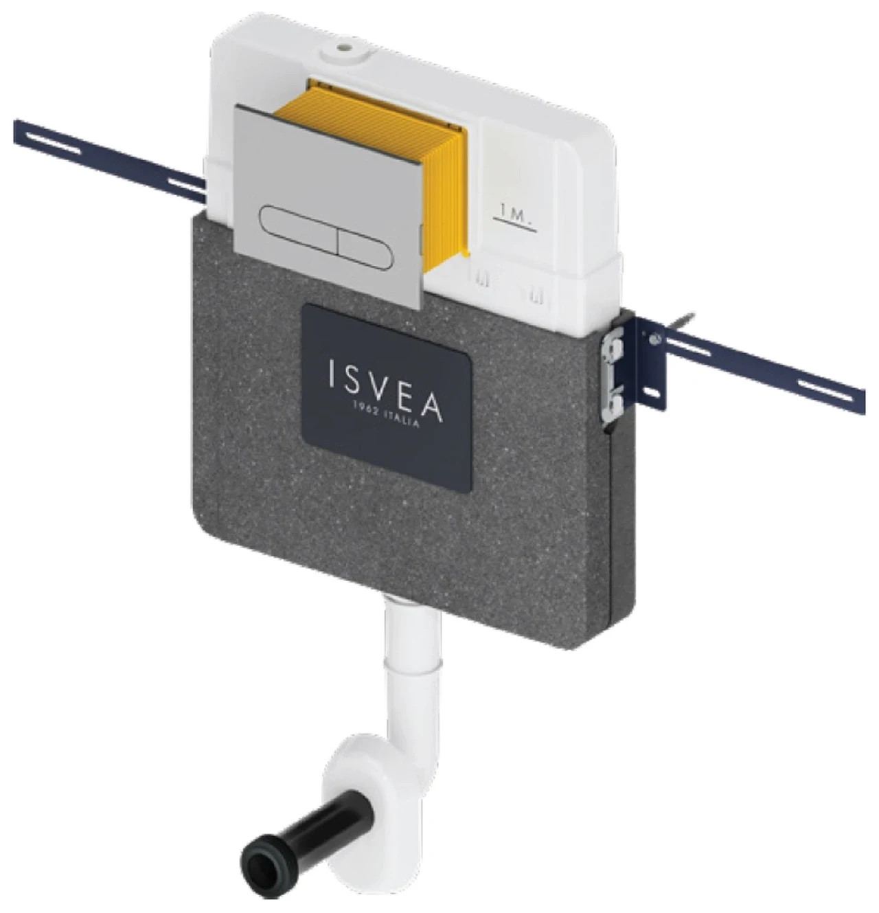 Isvea Durezza Single Toilet Type Concealed Cistern 52DR0301I