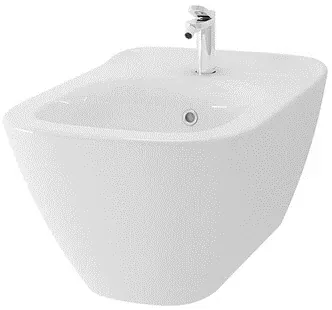 TOTO "Alisei" Wall Hung Bidet ( 590 x 404mm )w/invisible Fixing Kit BW274JWS#W