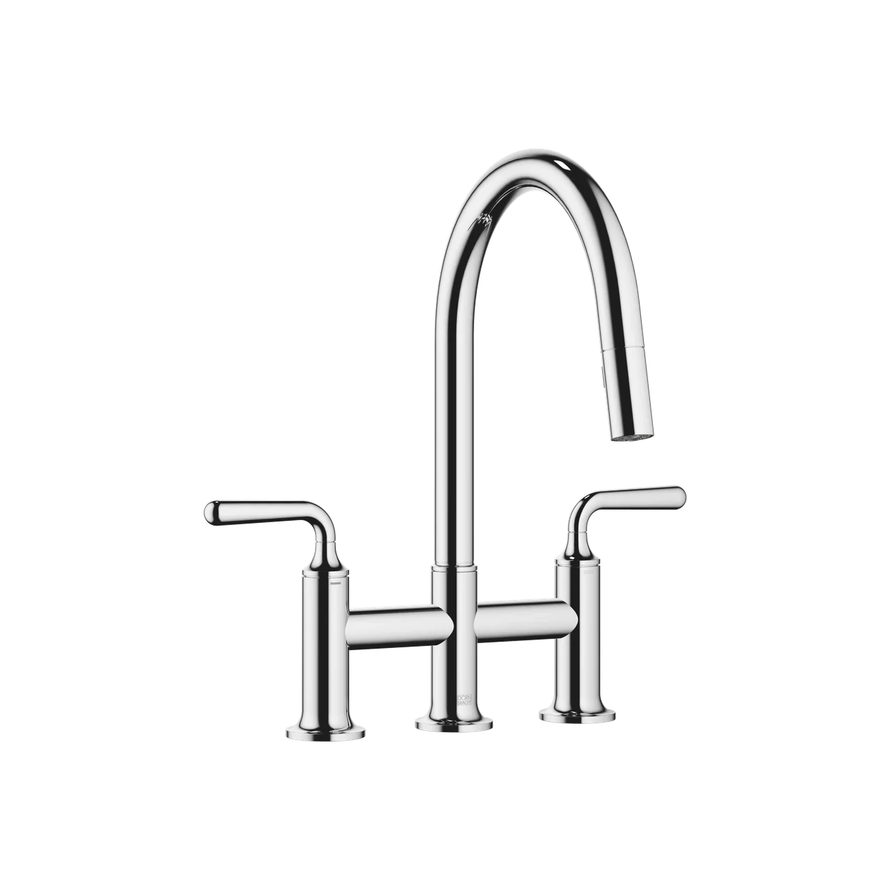 Dornbracht VAIA Three-hole bridge mixer Pull-down with spray function 19870809