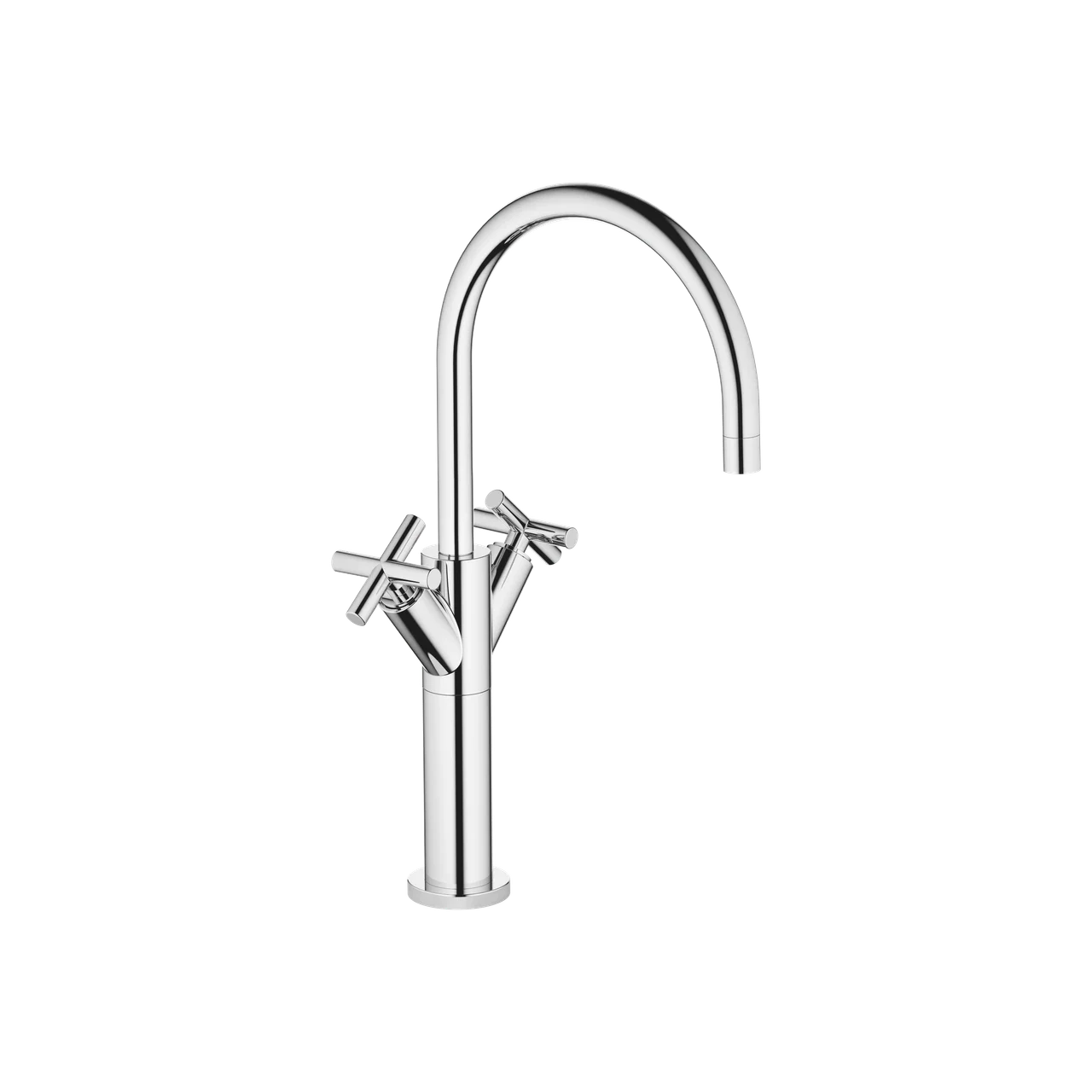 Dornbracht TARA Single-hole basin mixer with raised base without pop-up waste 22533892