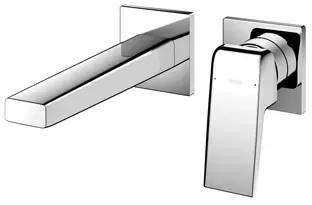 TOTO "GB" Wall Mount Single Lever Lavatory Faucet ( Short ) w/out Popup(TLG10307BA) TLG10307BB