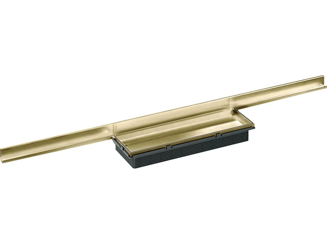 Dallmer Shower channel CeraWall Connect brass matt, 800 - 1200 mm