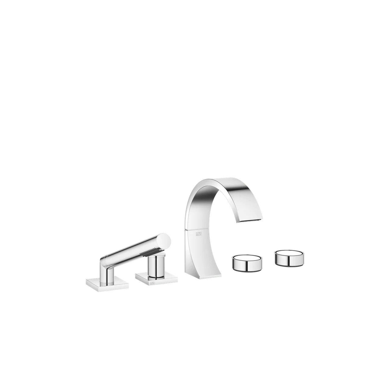 Dornbracht CYO Five-hole bath mixer for bath rim or tile edge installation 27523811