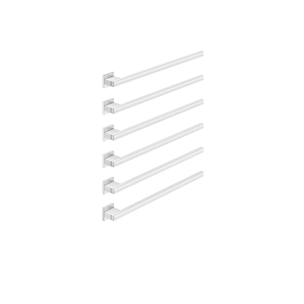Dornbracht Towel warmer , 6-fold , projection right , without control element