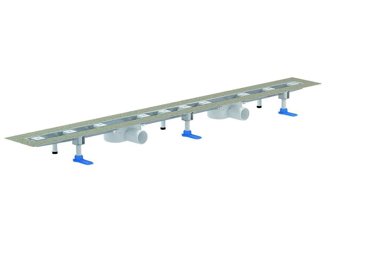 Dallmer Shower channel CeraLine Nano F Duo 1700 mm, DN 50