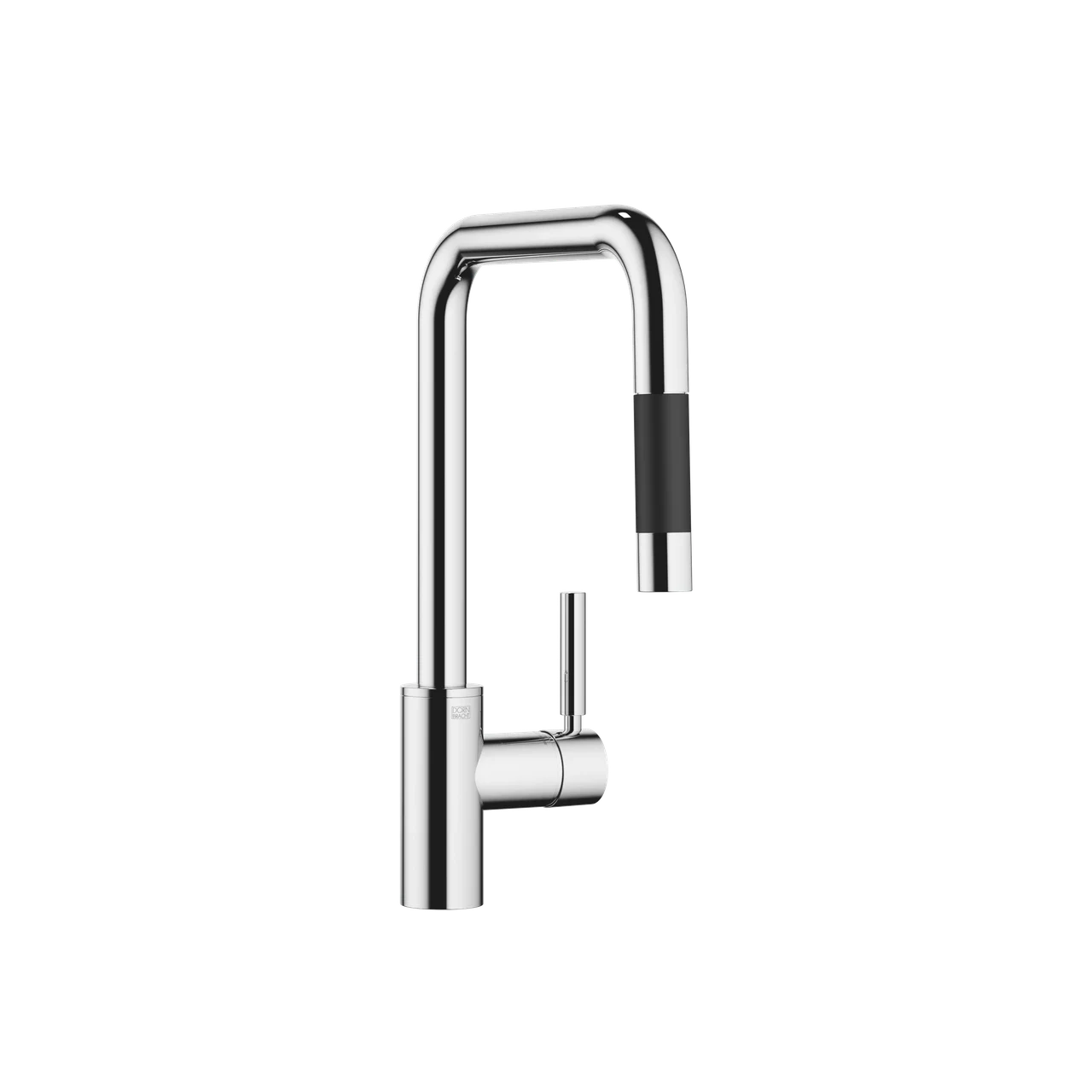 Dornbracht META SQUARE Single-lever mixer Pull-down with spray function