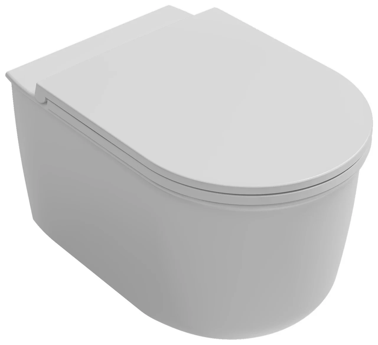 Isvea Fluido Wall-Hung Toilet - WATERFALL 10FD02001
