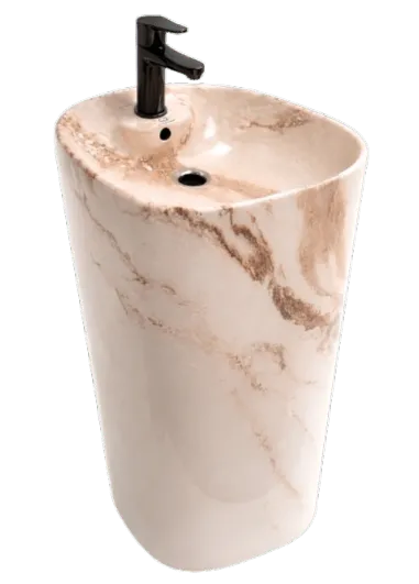 Oceandell Marble Freestanding Washbasin BFA-0003
