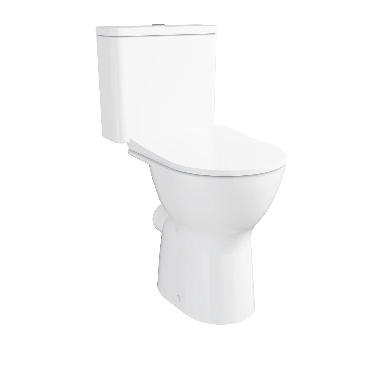 VitrA S20 Round Comfort Height Close-Coupled WC Pan, 63cm 7705L003-0075