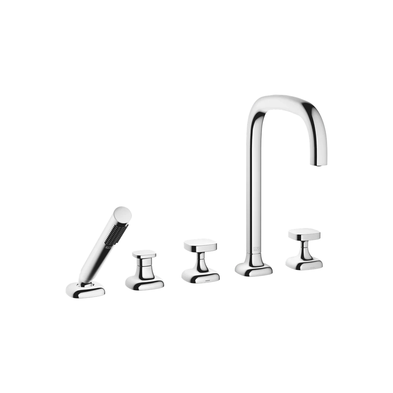 Dornbracht COYA Five-hole bath mixer for deck mounting with diverter 27522404