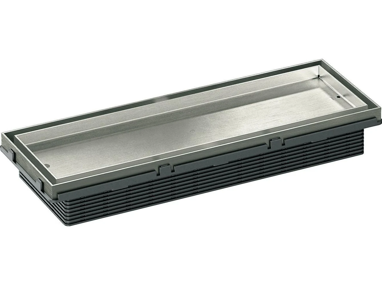 Dallmer Shower channel CeraFrame Connect, satin stainless steel, 300 x 90 mm 527530