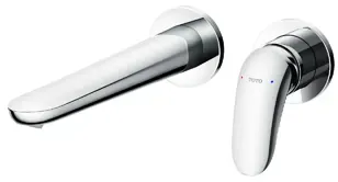 TOTO TOTO "LC" Wall Mount Single Lever Lavatory Faucet (Long)(w/out Popup) TLS03308B