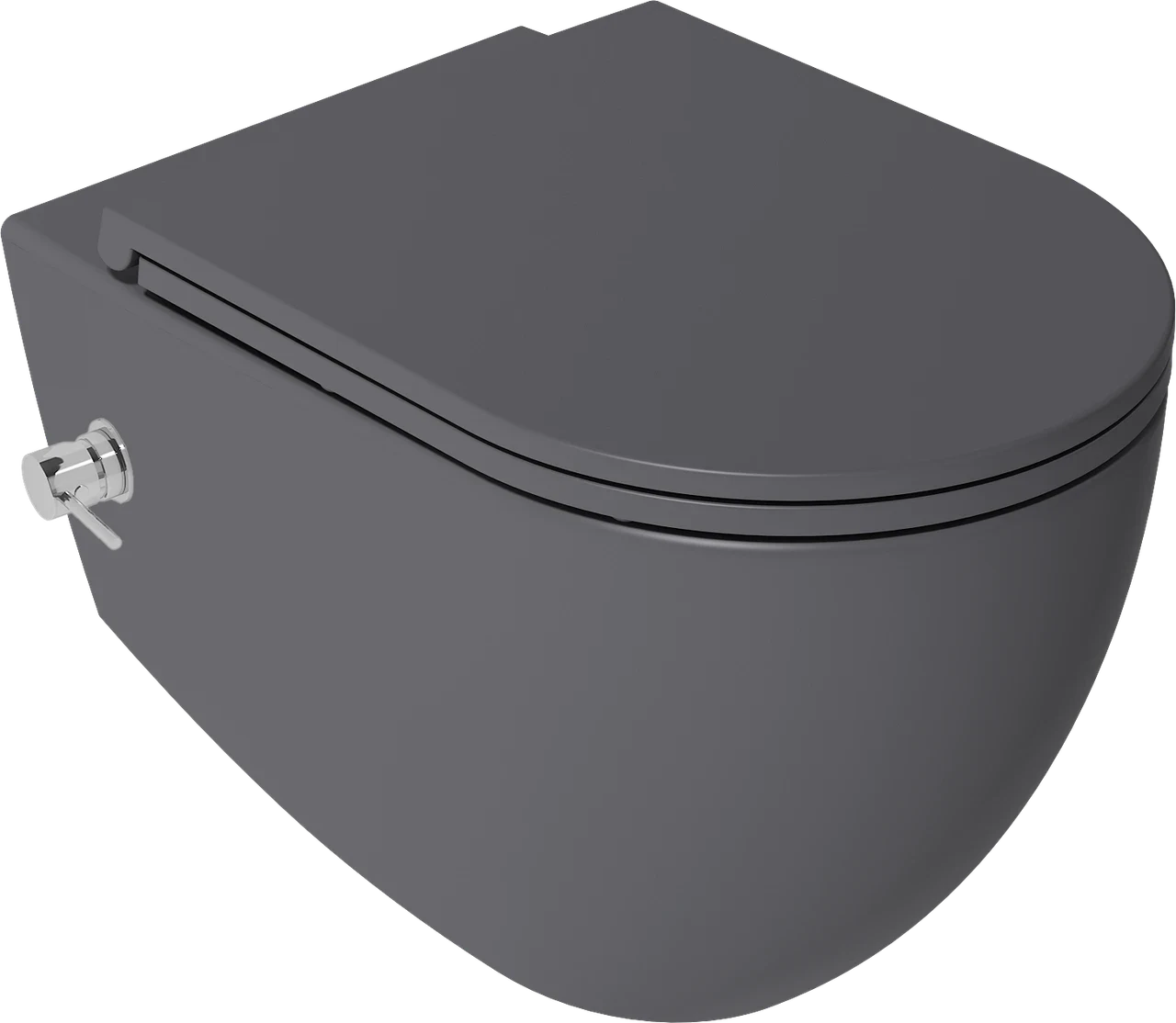 Isvea Infinity Due CleanWash Wall-Hung Toilet - VORTEX 10NFS9236I