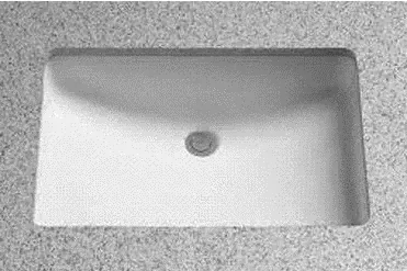 TOTO Undercounter Lavatory (Rectangular) with TOTO logo on Glazed surface (LW542ET1#NW1 code at AWRL stock)(LW542MT1E5#NW1)