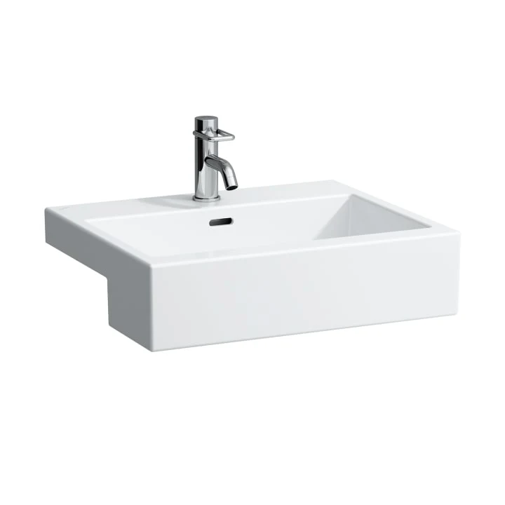 LAUFEN Semi-recessed washbasin 55 × 46 cm