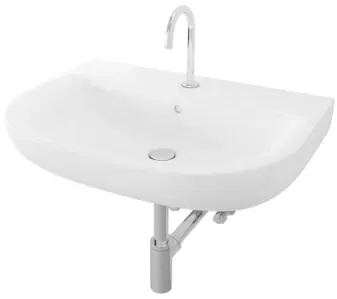 TOTO "Hayon" Wall Hung Lavatory 1 Tap Hole (500 x 440 mm) LW252CJ#W