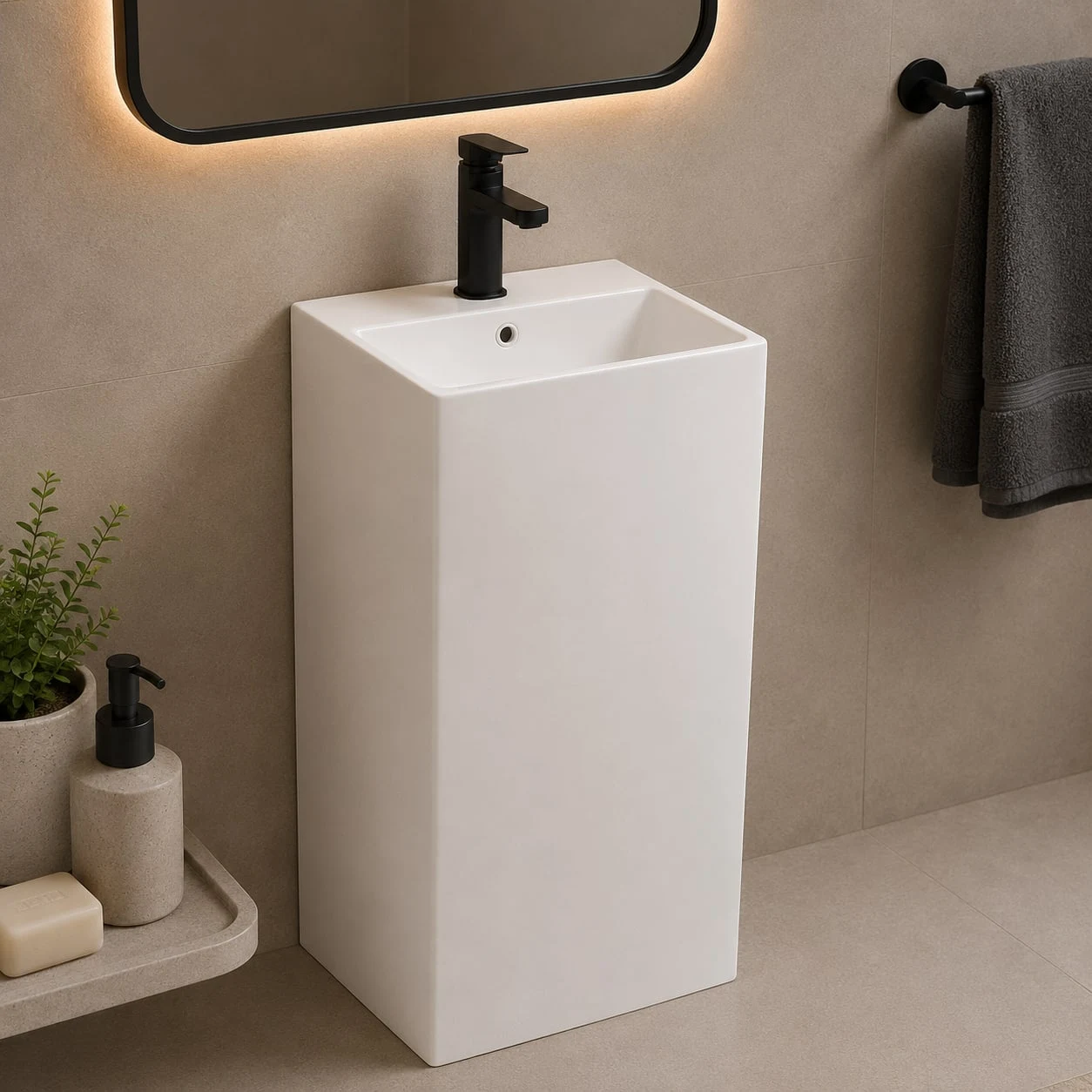 Oceandell Floor-standing Washbasin BFA-0223