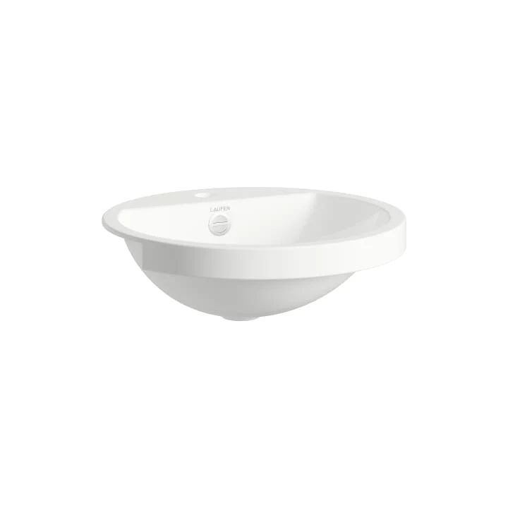LAUFEN Semi-recessed washbasin 45 × 45 cm H516FM50001041