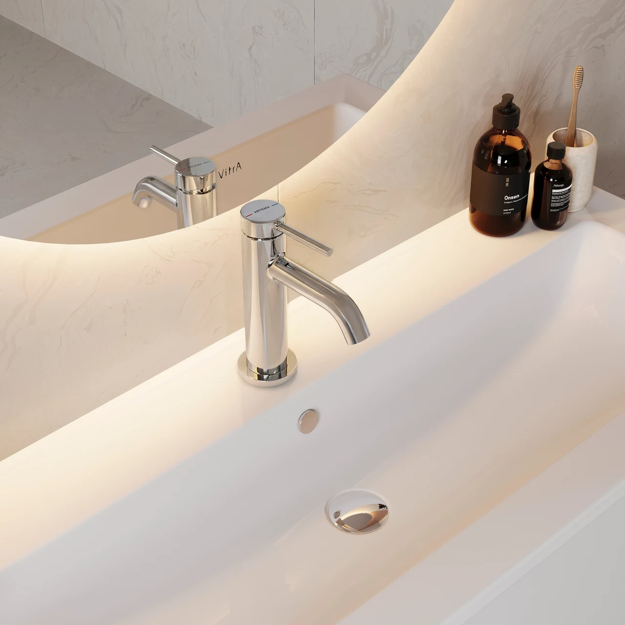 VitrA Minimax Round Basin Mixer A43530