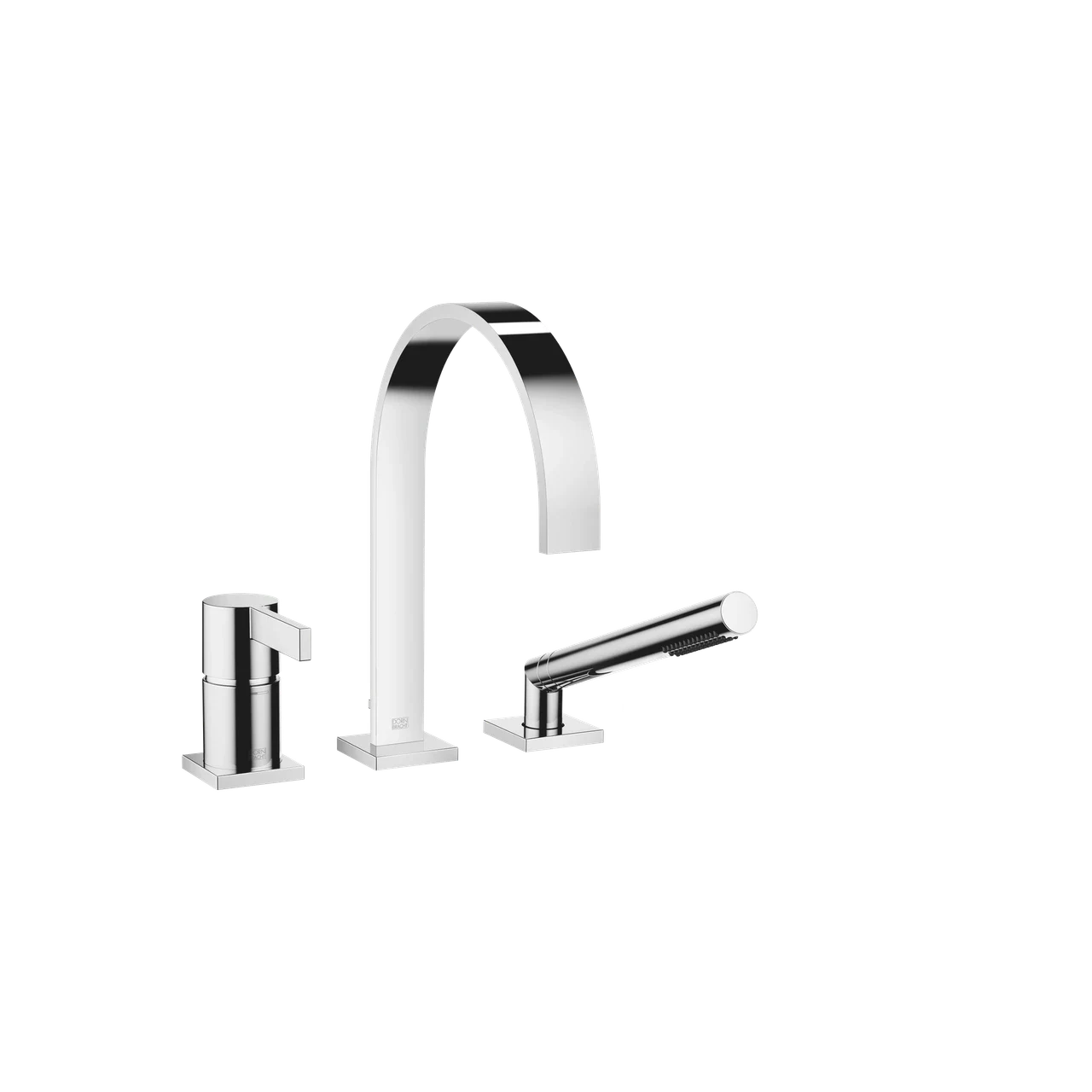 Dornbracht MEM Three-hole single-lever bath mixer for bath rim or tile edge installation 27412782