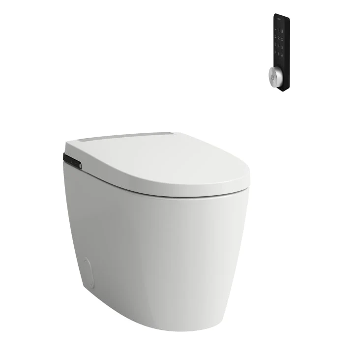 LAUFEN Shower toilet CLEANET ALVIA, floor-standing, rimless H823160