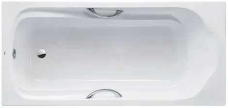 TOTO Acrylic Bathtub w/out hand grip, 157L ( 1700W x 800D x 555H mm ) PAY1750PE#W