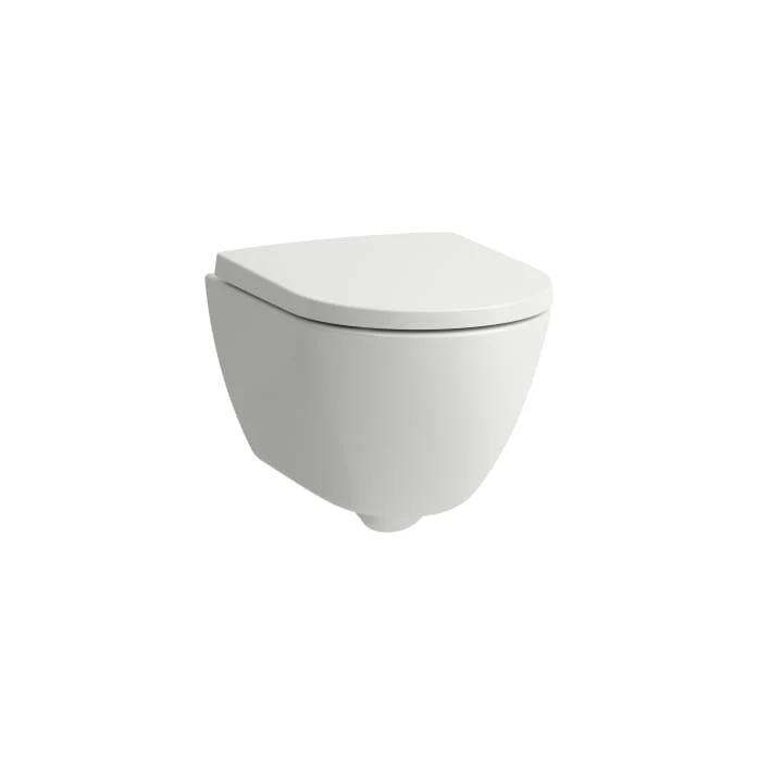 LAUFEN Combipack wall-hung WC, Silent flush, rimless, compact H866863